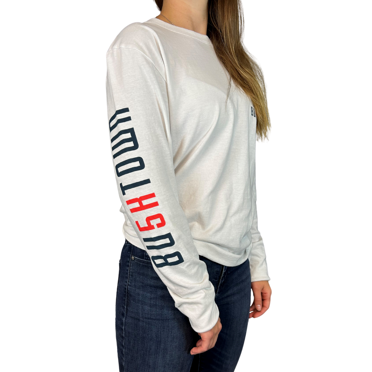 Bucktown 5K Long Sleeve White Tee Ventures Endurance Online Store