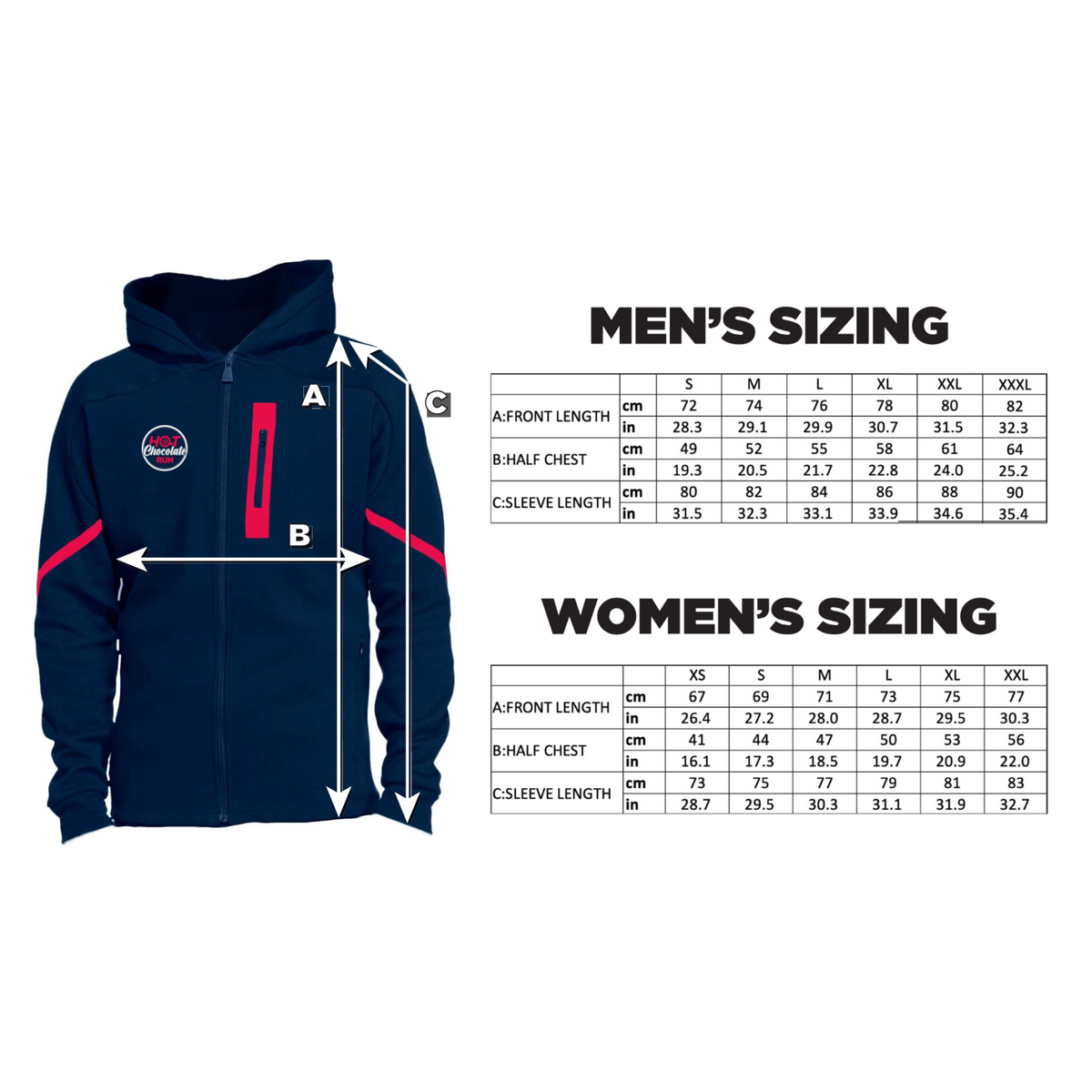 Women's Hot Chocolate Full Zip Hoodie Ventures Endurance Online Store
