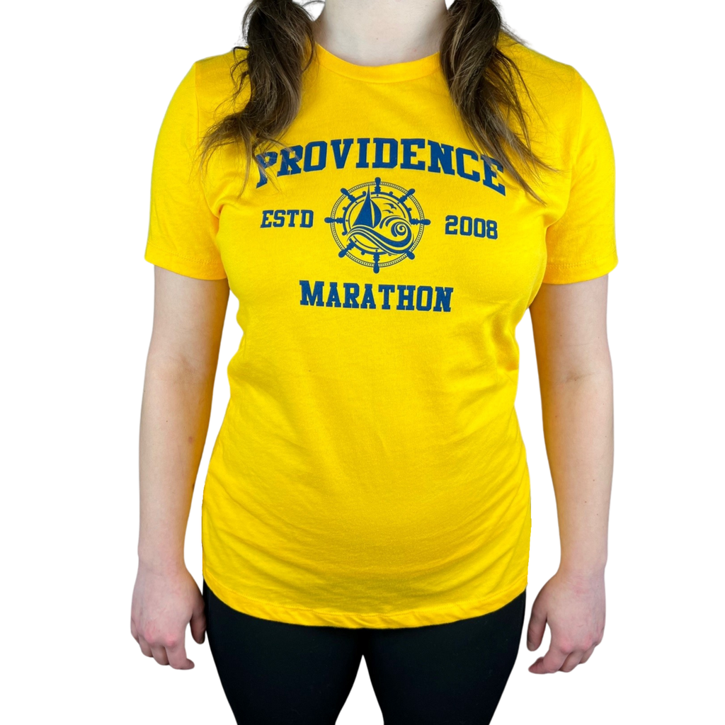 Women's Providence Marathon SS Tee Yellow