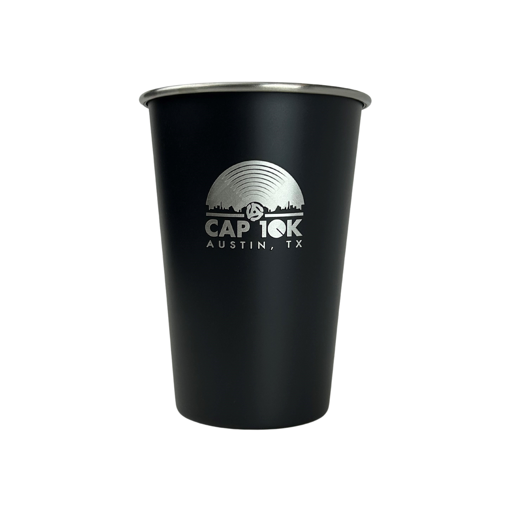 Cap10K Stainless Steel Record Cup