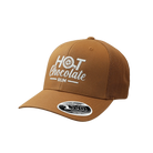 Brown cap with 'Hot Chocolate Run' text