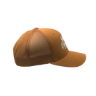 Brown mesh cap with 'Hot Chocolate Rum' text