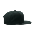 Black snapback cap with 'Hot Chocolate Run' logo