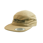 Beige cap with 'Hot Chocolate Run' logo
