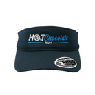 Navy visor with 'Hot Chocolate Run' text