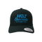 Black cap with blue 'Hot Chocolate Run' text 