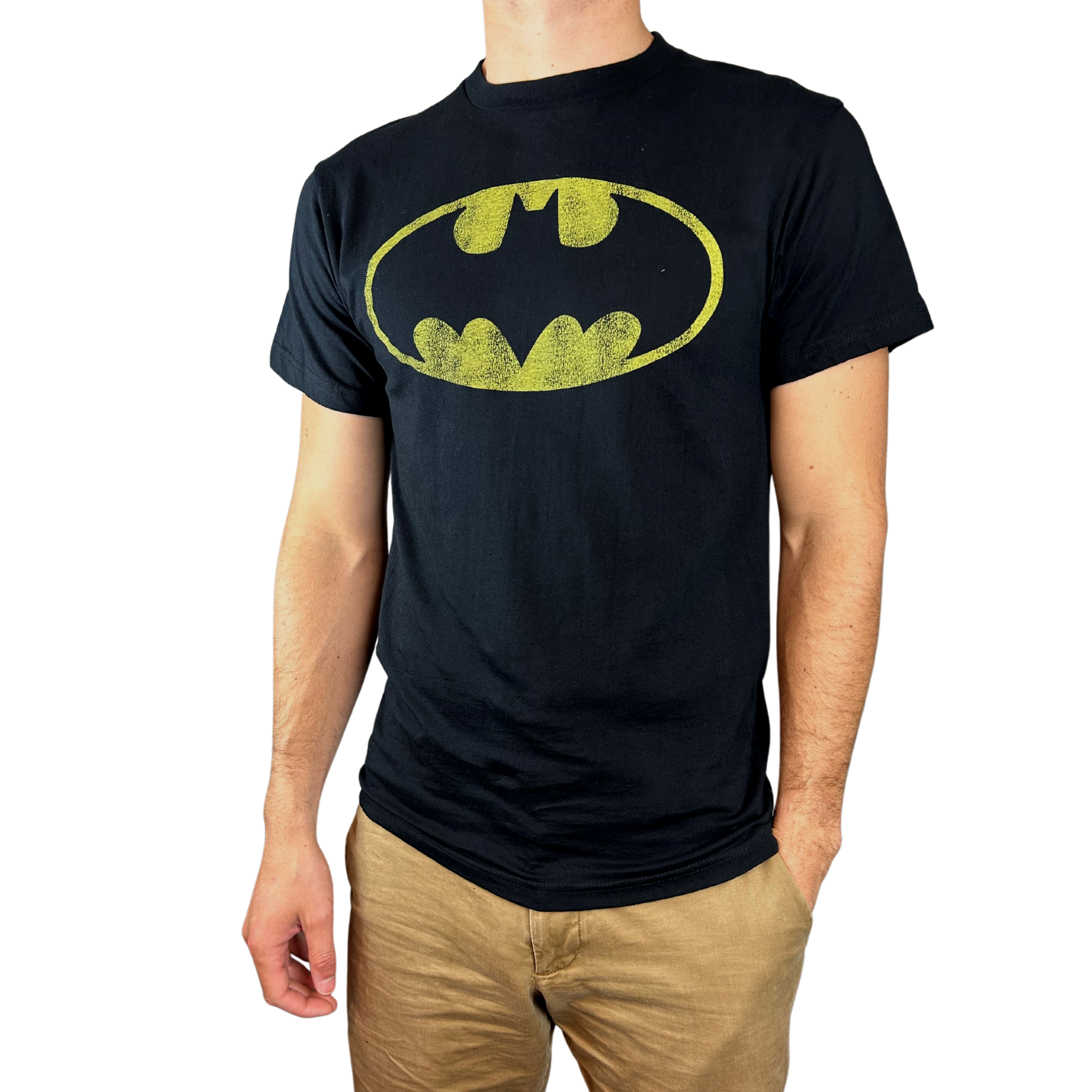 Men's Batman Faded Logo Tee