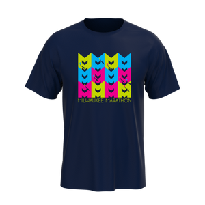 Women's Milwaukee Marathon Pattern Tee