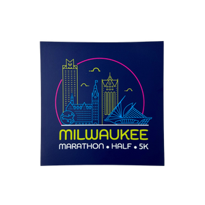 Milwaukee Marathon Vinyl Decal