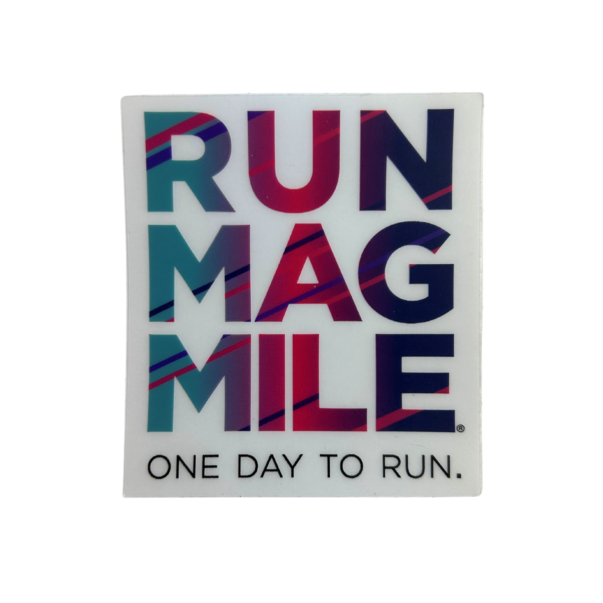 Run Mag Mile® Vinyl Decal