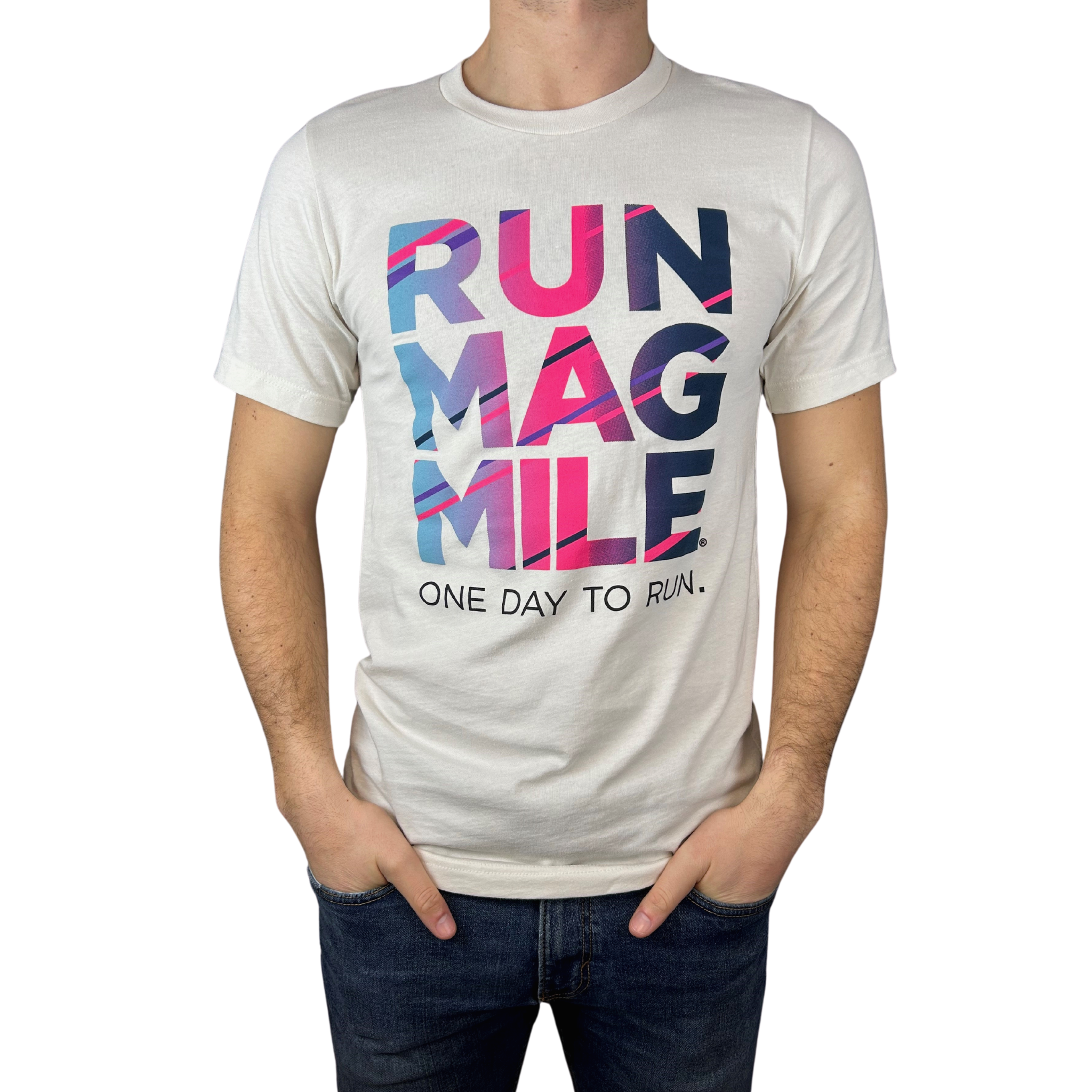 Run Mag Mile® Logo Vintage Tee