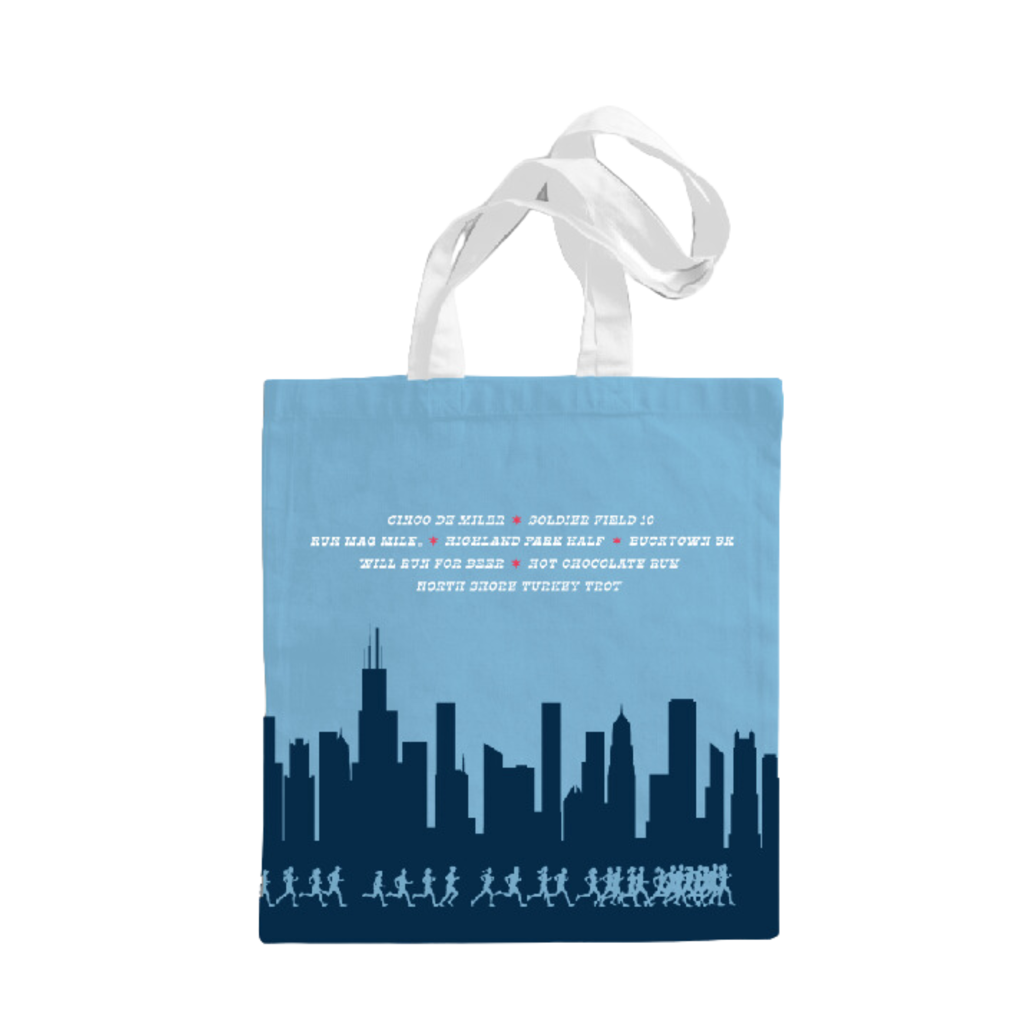 Run This Town Tote Bag