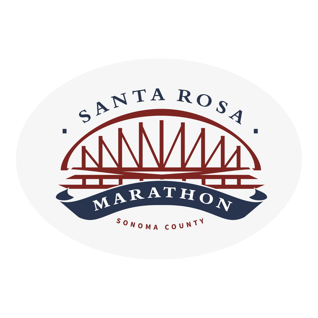 Santa Rosa Marathon Vinyl Decal Logo