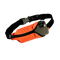 Orange waist bag with a phone case attached