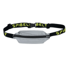 SPI belt with a gray reflective zipped pouch and phone case