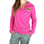 Women's Batman 1/4 Zip Pullover
