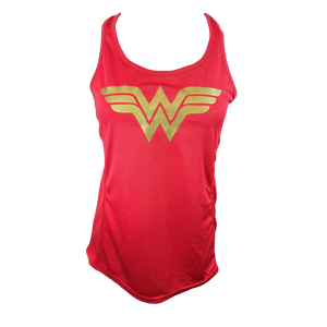 Women's Wonder Woman Mesh Tank Top