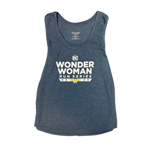 Women's Wonder Woman Navy Tank Top