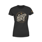 Charcoal gray t-shirt with Whiskey Row 5K text 