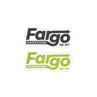 Two 'Fargo Marathon' logos 