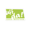 Sticker with 'Uff da!' text and 'Fargo Marathon' on a green background