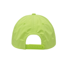 Green cap with plastic snapback closure
