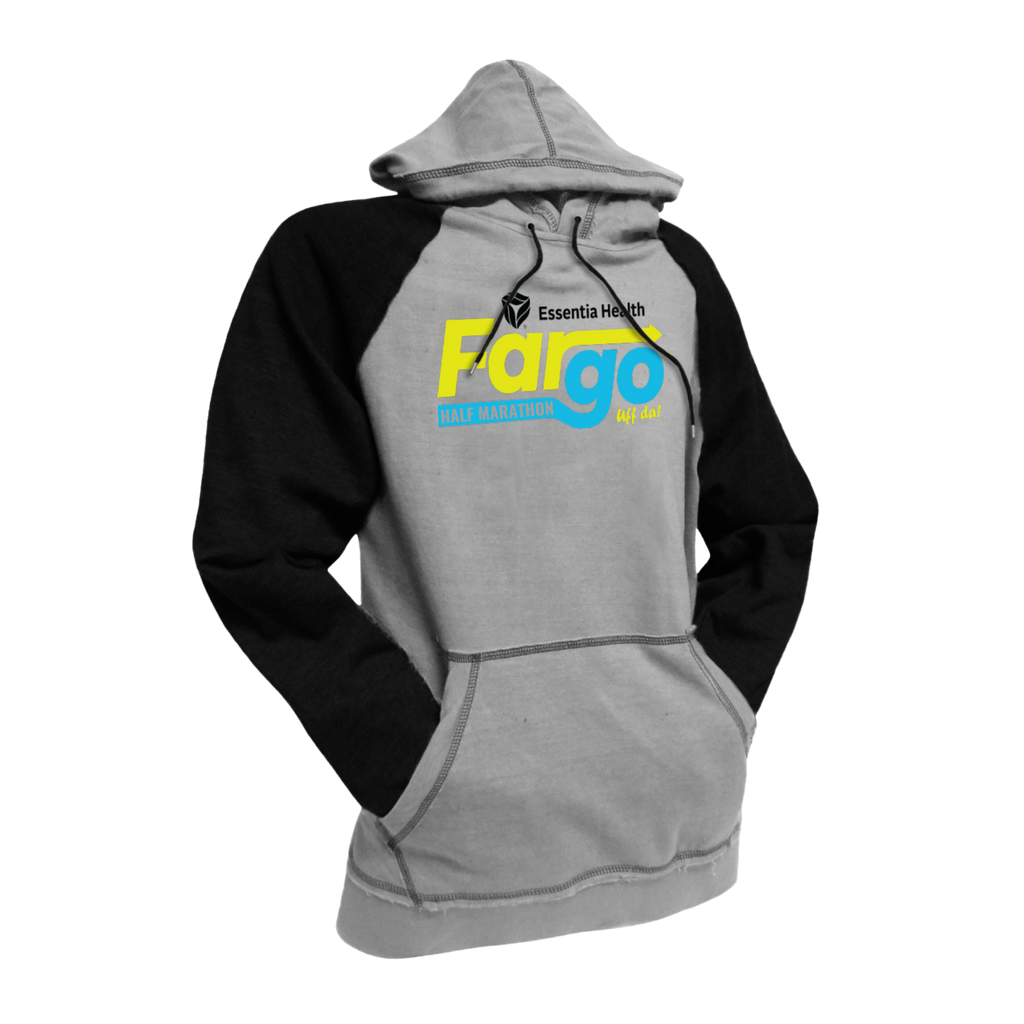 Fargo Half Marathon Gray Hoodie