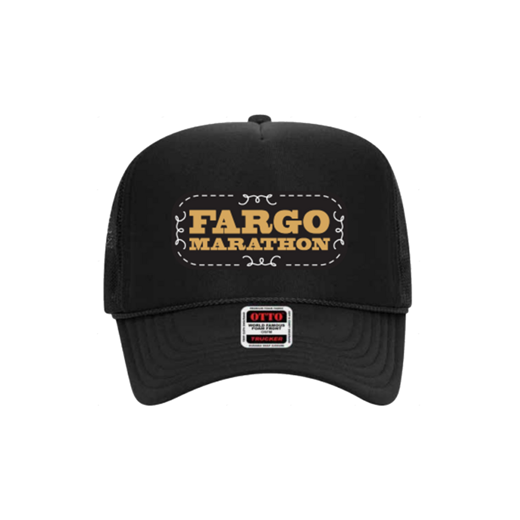 Fargo Marathon Logo Trucker Hat