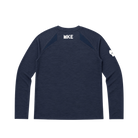 Navy long-sleeve shirt with 'MKE' branding