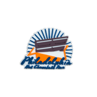 Philadelphia Hot Chocolate Run bar with orange and white design bib fastener 