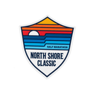 Logo of the North Shore Classic Half Marathon on a white background