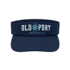 Navy visor with 'Old Port' branding