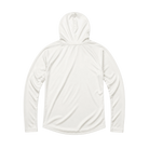 Back of white hoodie