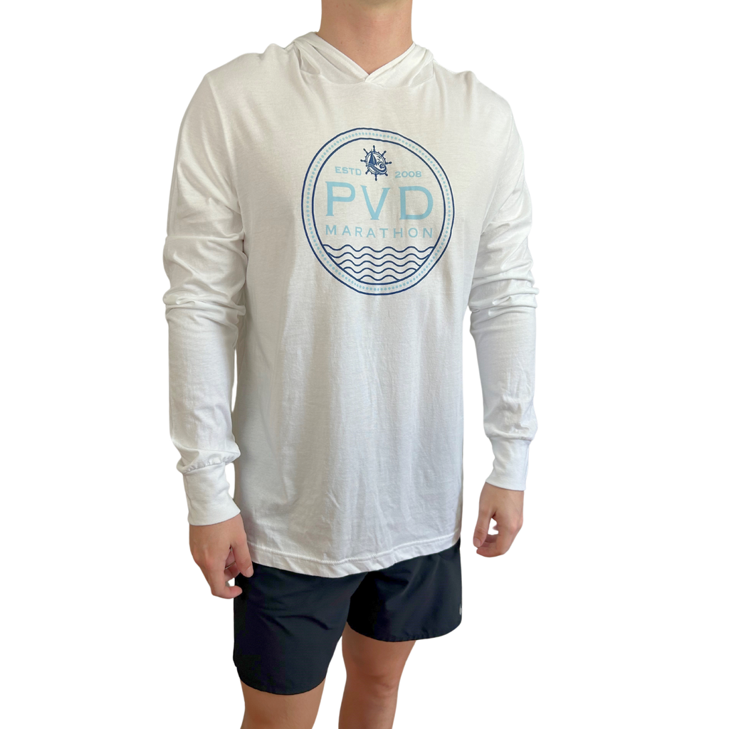 Providence Marathon PVD Long Sleeve Hoodie Tee