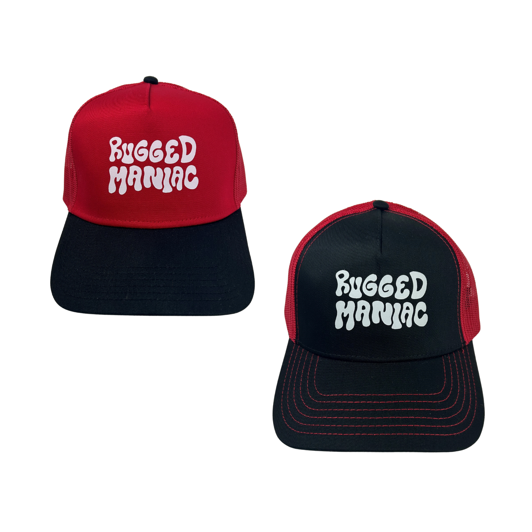 Rugged Maniac Trucker Hat Set