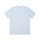 Back of light blue t-shirt 