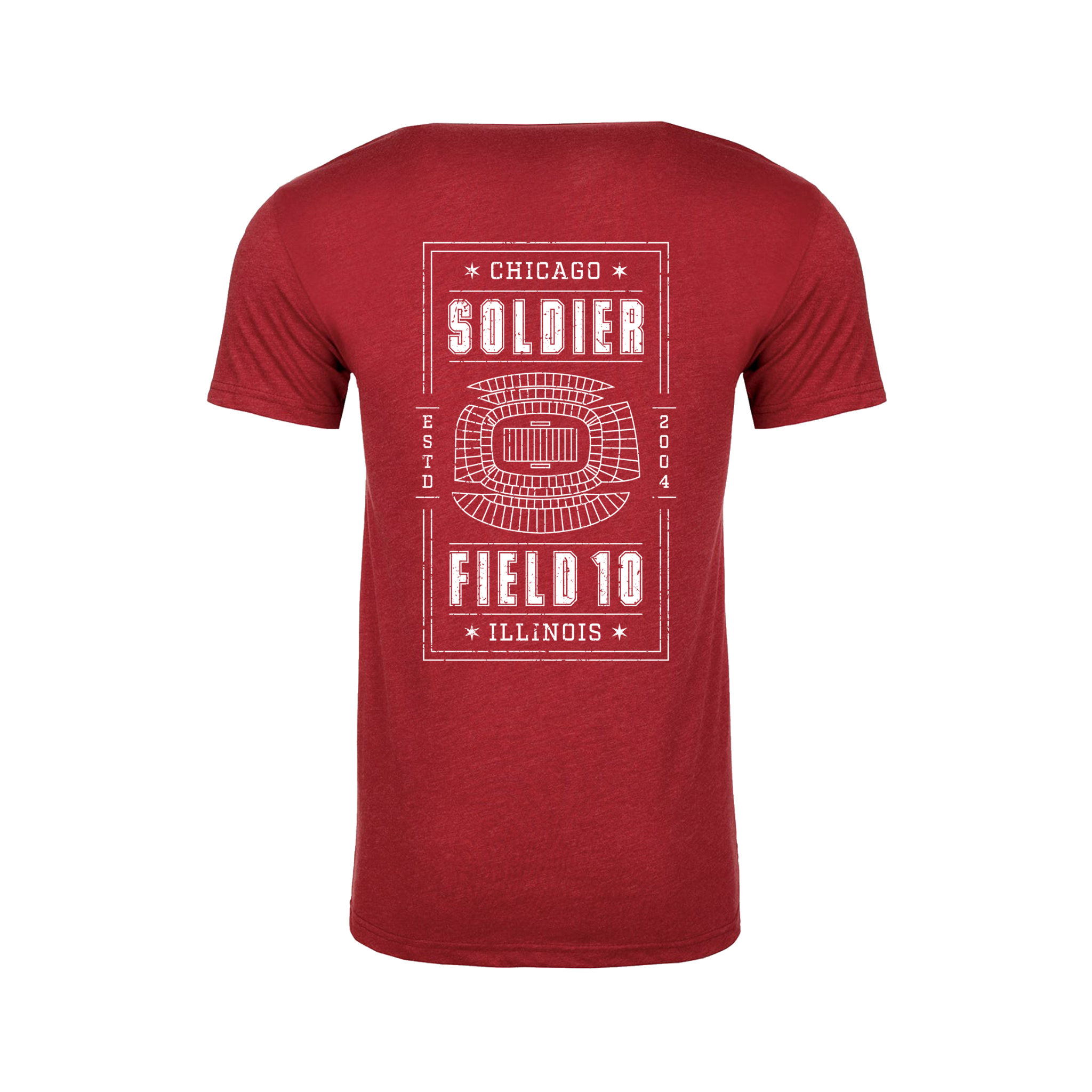 Soldier Field 10 Stadium Tee