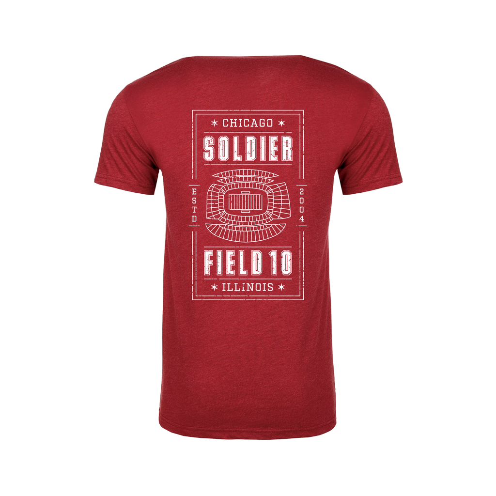 Soldier Field 10 Stadium Tee