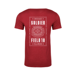 Soldier Field 10 Stadium Tee