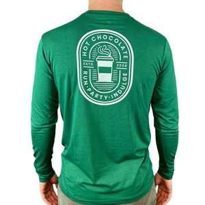 Men's Hot Chocolate LS Tee Green