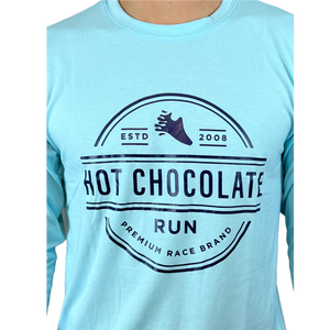 Men's Hot Chocolate LS Tee Light Blue