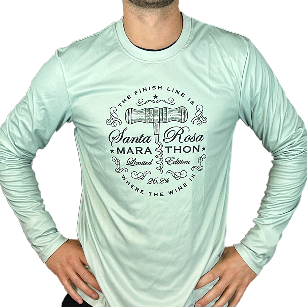 Unisex Santa Rosa Marathon 'Cork' Long Sleeve Tee